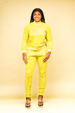 Load image into Gallery viewer, yellow track suit
