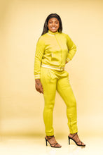 Load image into Gallery viewer, yellow track suit
